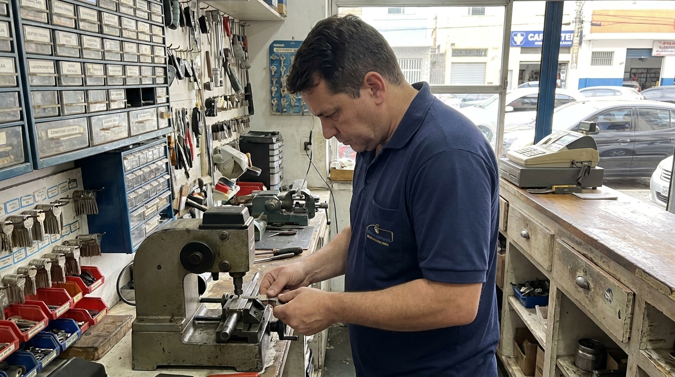 Confecção de Chave Automotiva profissional em Porto Alegre‑RS